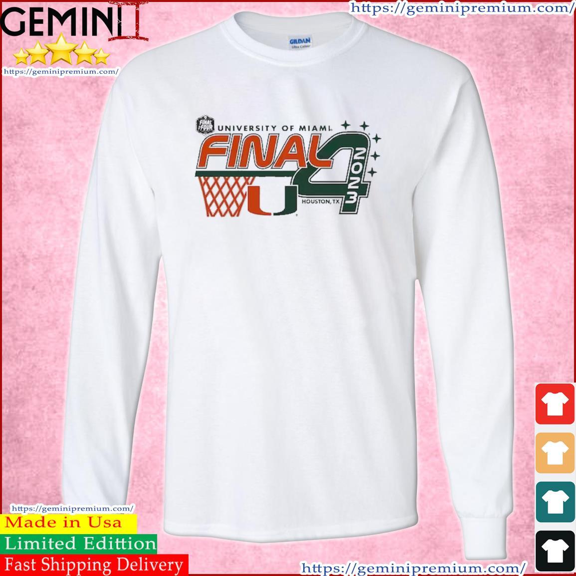 Men's 2023 Miami Hurricanes Final Four College Basketball Jersey - All