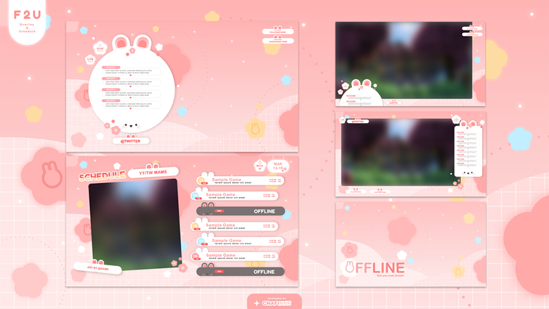 Pixel Kawaii Tumblr Theme