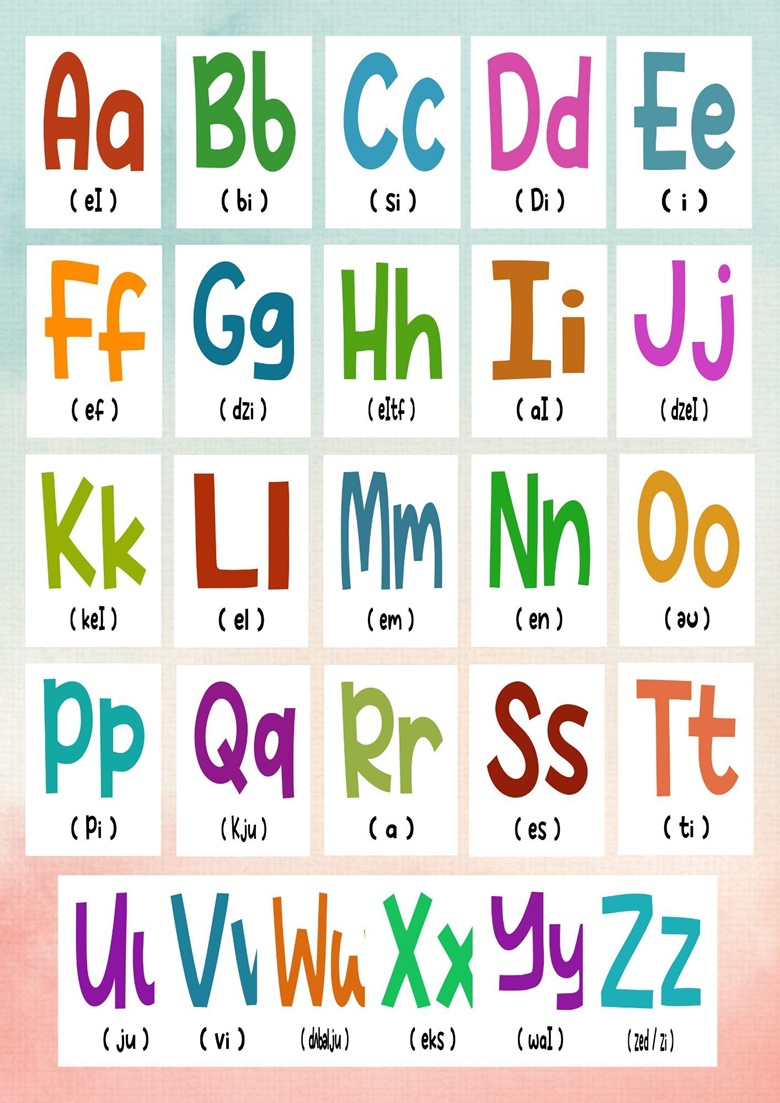 Toddler Learning Printable Activities (Alphabet Flashcard) - Rona ...