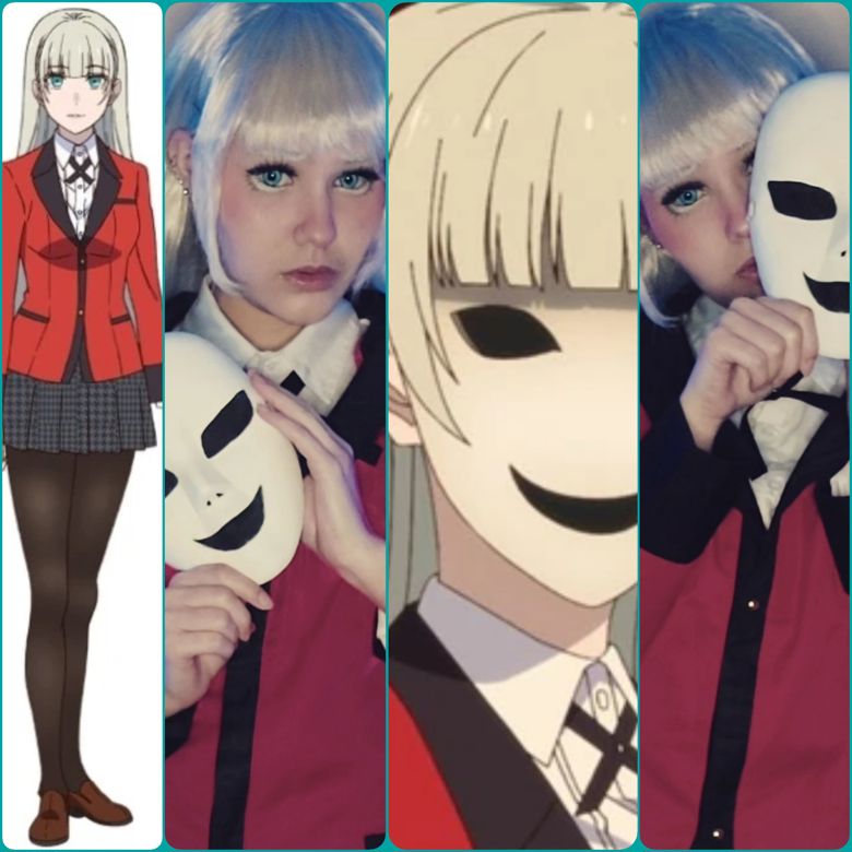 Midari Ikishima (Kakegurui) Cosplay Photosets - bimbayy's Ko-fi