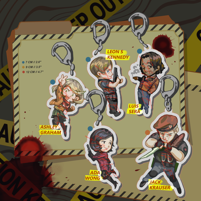 Leon and Ada - Resident Evil - Sticker