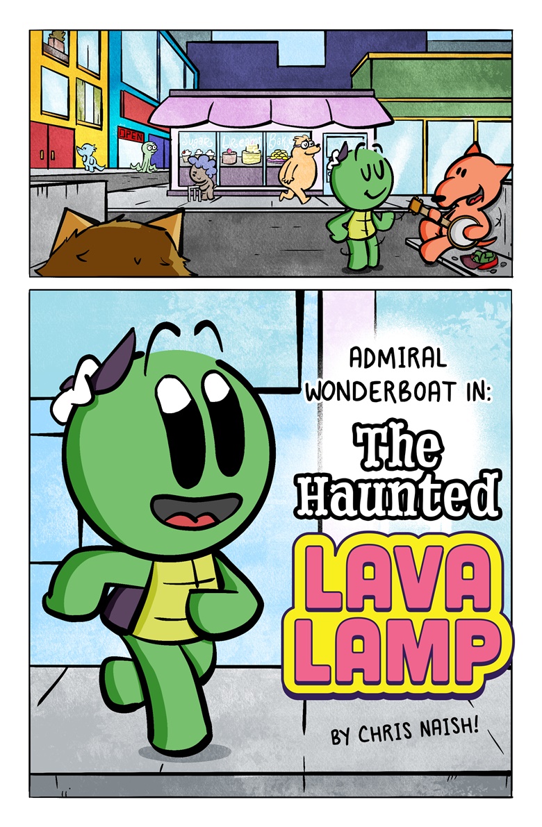 The Haunted Lava Lamp Comic Book - PDF - Admiral Wonderboat Emporium of ...