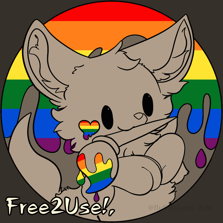 Free PRIDE! Icon Base!