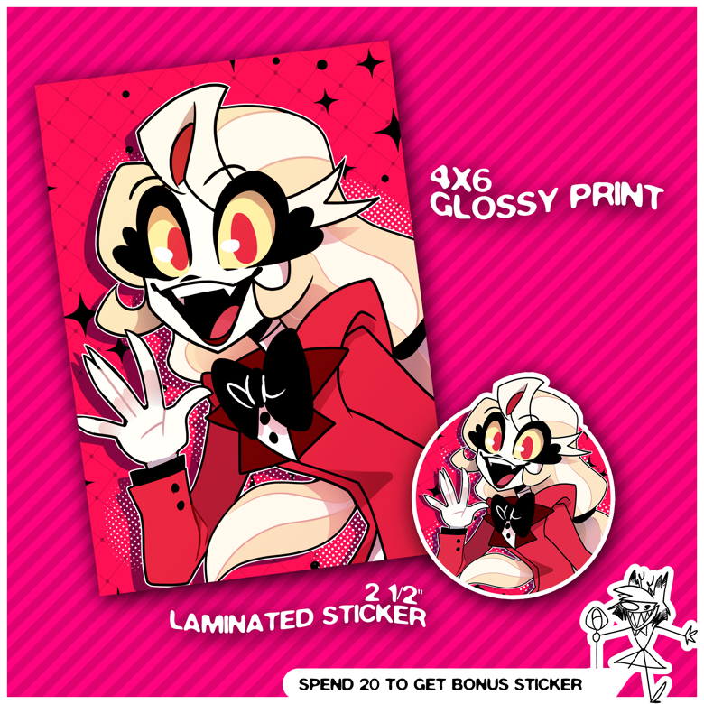 Small Print - Hazbin Hotel - Tabby's Ko-fi Shop - Ko-fi ️ Where ...