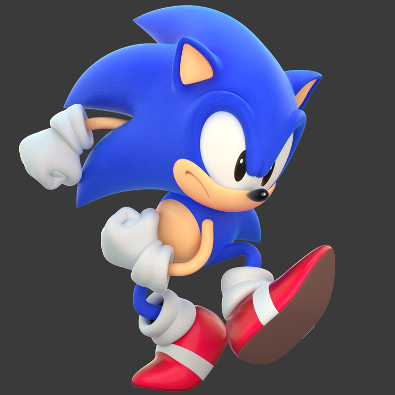 Sonic the Hedgehog (Classic) model & rig for Blender 3.x+ - DANCADA³ᴰ's  Ko-fi Shop - Ko-fi ❤️ Where creators get support from fans through  donations, memberships, shop sales and more! The original 