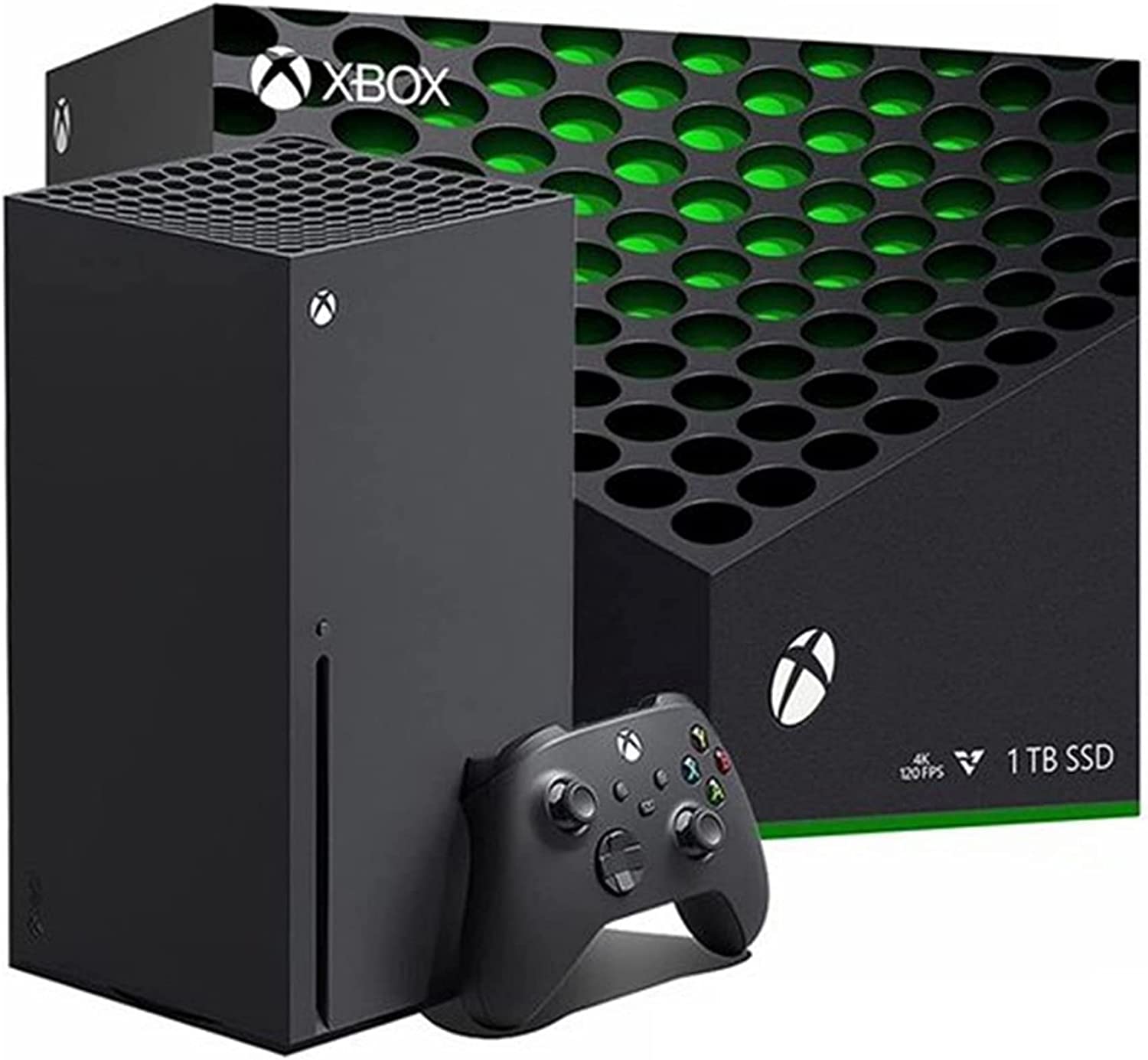 Microsoft Xbox Series X Gaming Console, 1TB, Black (UAE Version) - Ko ...