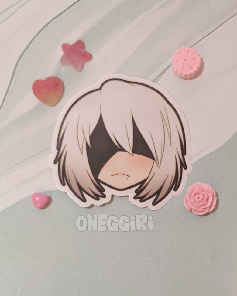 Nier Automata Stickers - Acey's Ko-fi Shop - Ko-fi ️ Where creators get ...