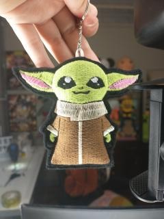 Keyring Baby Yoda Machine Embroidery Designs - STAR WARS - Reina Pirata's  Ko-fi Shop