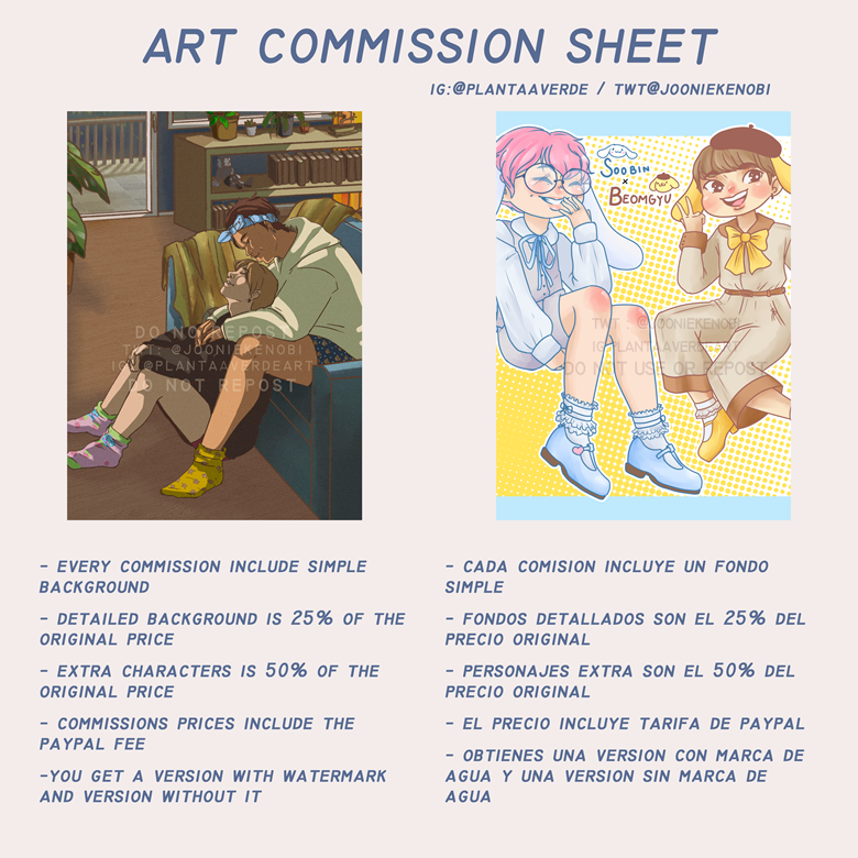 Commissions are open! — PLEASE DO NOT REPOST MY ARTWORK Who else is