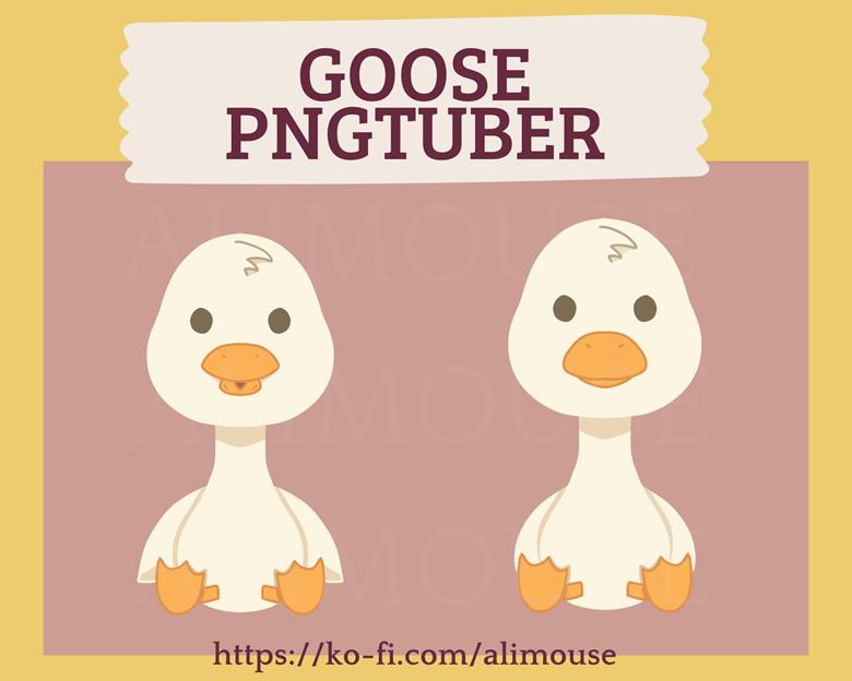 GOOSE PNGTUBER - Ali's Ko-fi Shop - Ko-fi ️ Where creators get support ...