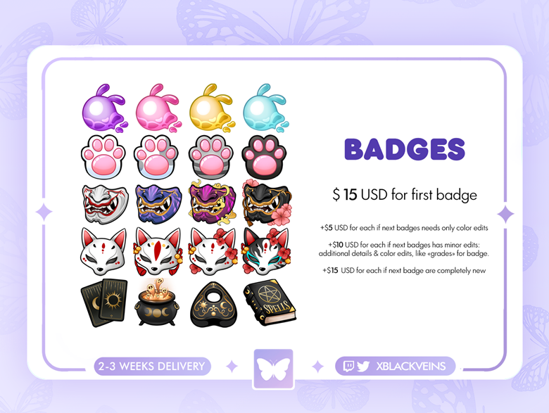 Custom Bit Badge and Emote Reward Slots