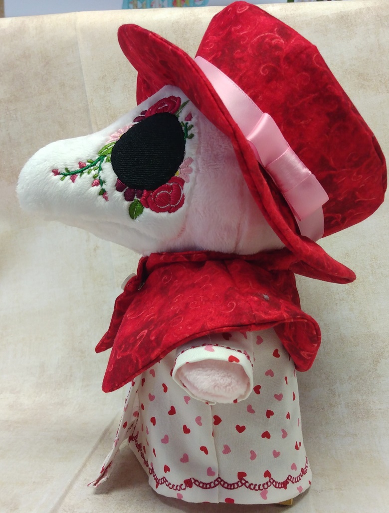 SCP-049 Plague Doctor Minky Plush Toy 