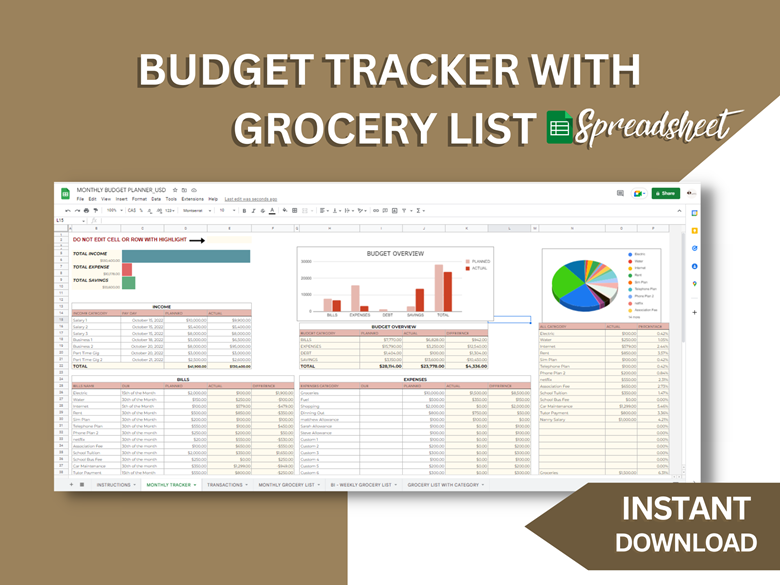 monthly-budget-tracker-and-grocery-list-tracker-templetely-s-ko-fi