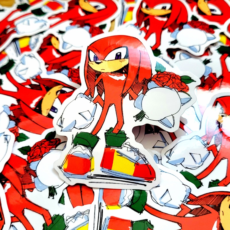 Sonic Sticker – Camilla Khau Designs