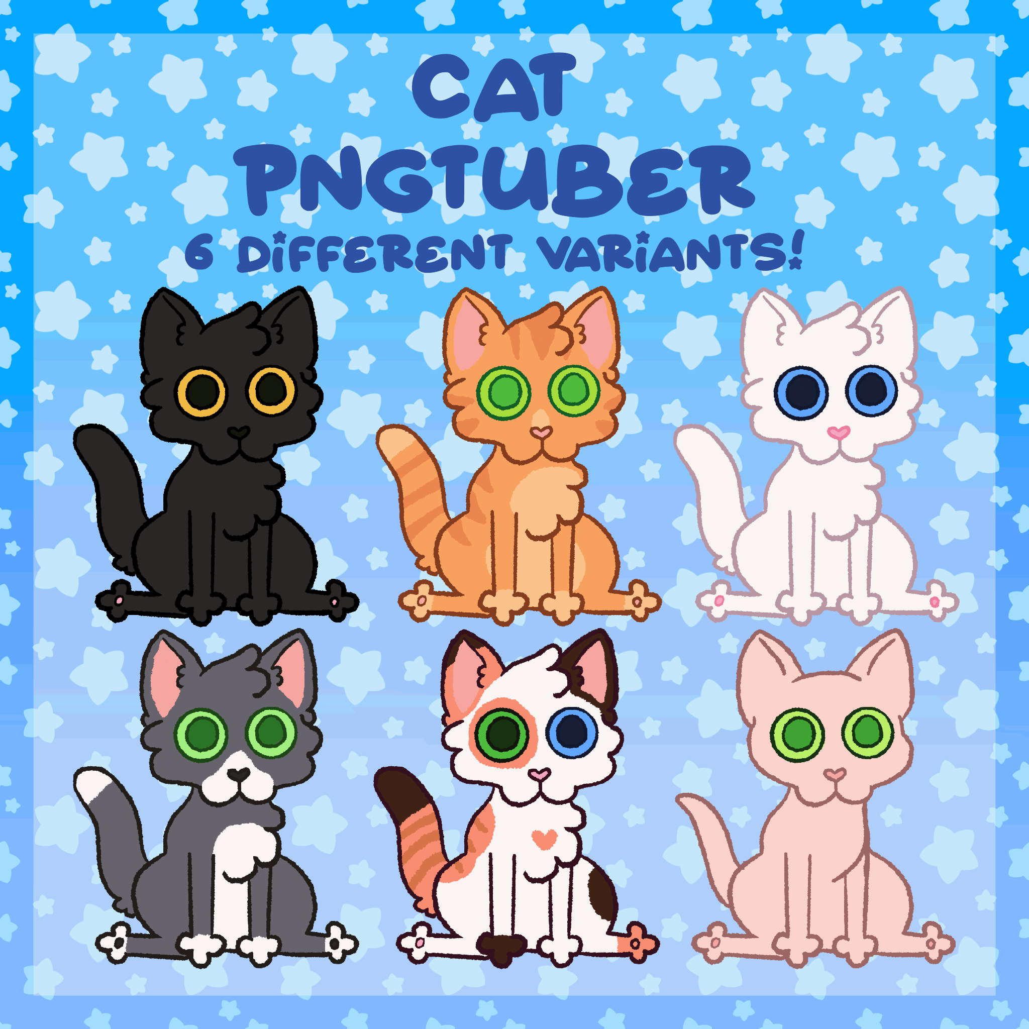 Silly Cat PNGtuber - FinchBites's Ko-fi Shop - Ko-fi ️ Where creators ...
