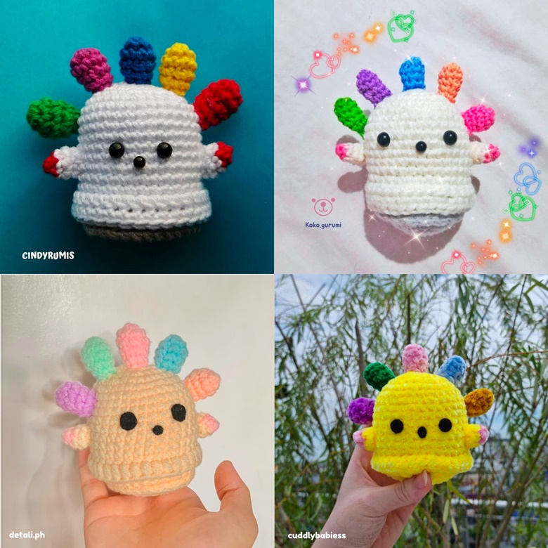 Crochet Gyroid Plush Animal Crossing Squeakoid Inspired Amigurumi Doll  Crochet Plushie 