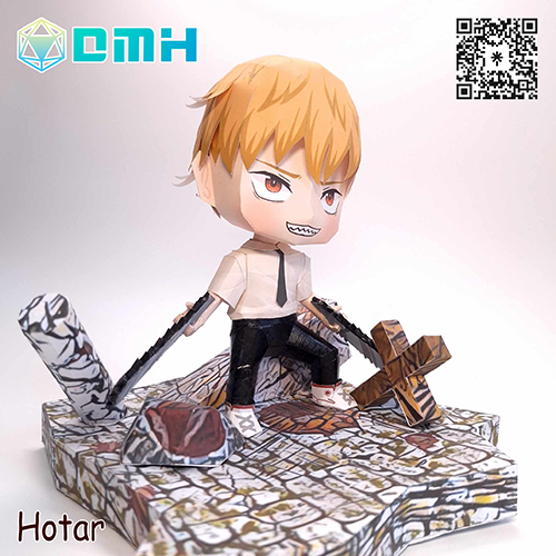 MegaHouse LookUp Chainsaw Man Denji Complete Figure JAPAN