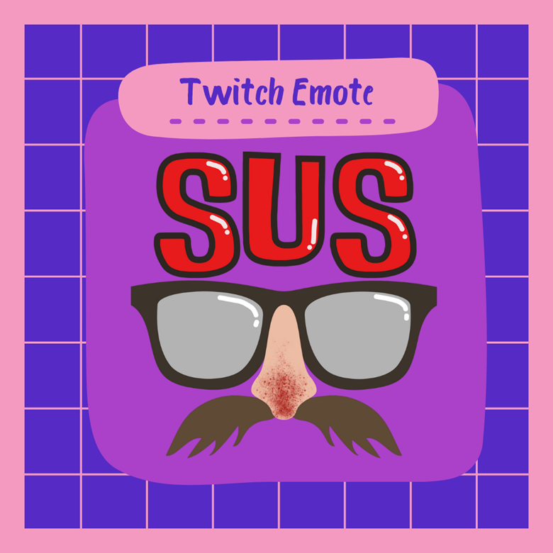 Sus Emote Twitch and Discord 