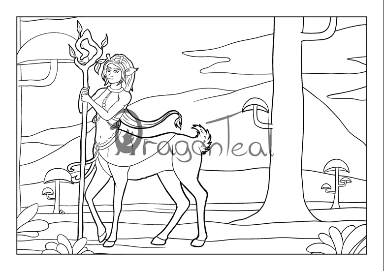 Centaur Caster - DragonTeal's Ko-fi Shop Centaur Caster - DragonTeal's Ko-fi Shop