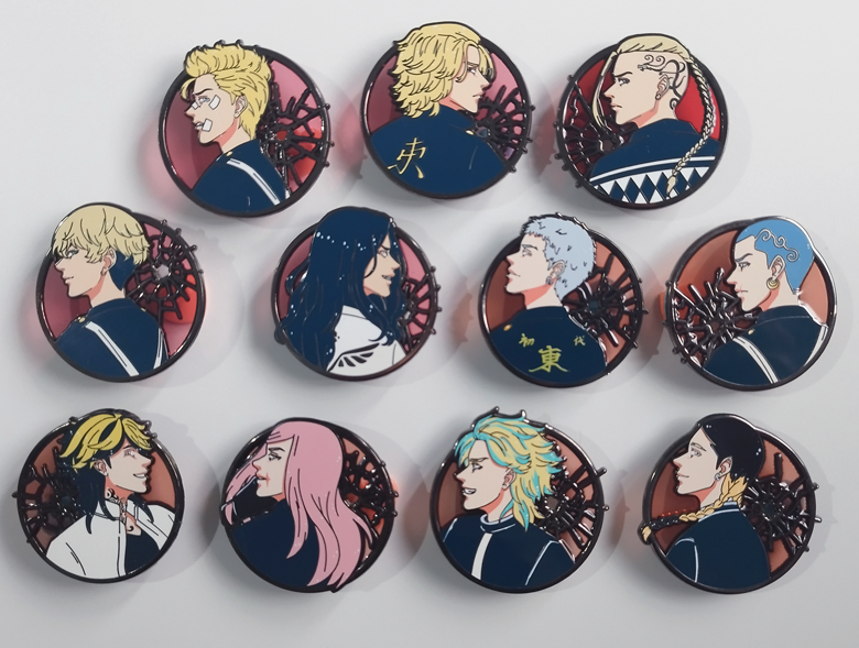 Tokyo Revengers Original Illustration Pinback Button (Kazutora