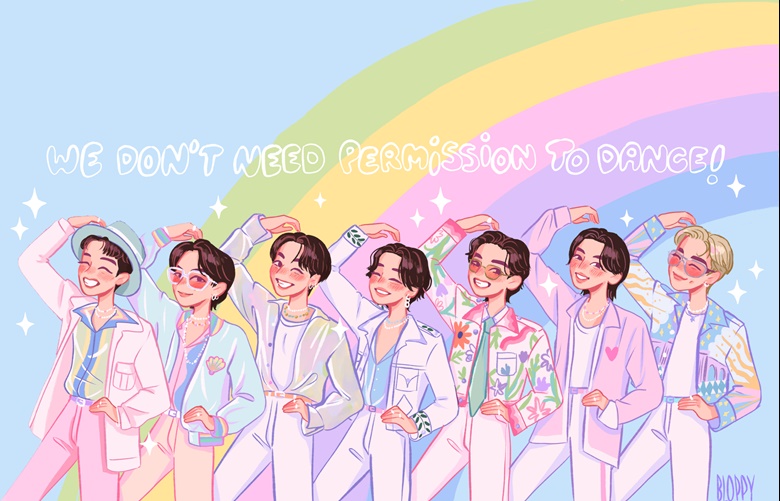 Free Laptop Wallpaper - BTS PTD Pastel - Bloppy's Ko-fi Shop - Ko-fi ❤️  Where creators get support from fans through donations, memberships, shop  sales and more! The original 'Buy Me a