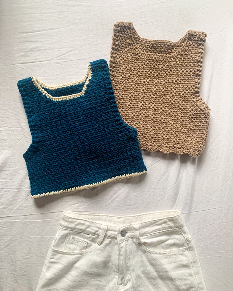 Aileen Bralette  Easy Crochet Pattern PDF - hey faustine's Ko-fi