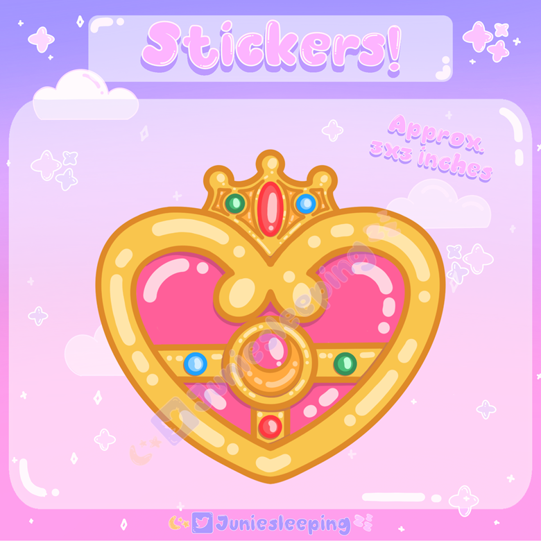 Sailor Moon Sticker - Cosmic Heart