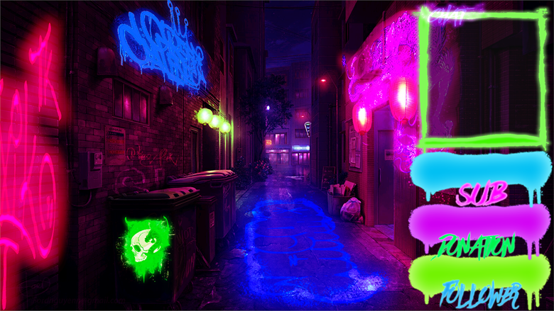 Neon Sticker - Sindavar's Ko-fi Shop - Ko-fi ❤️ Where creators