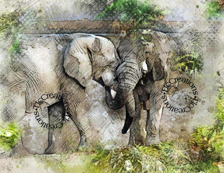 立体・オブジェ mo-on.M Junkjournal no.10 Lions and Tigers and Elephants Oh My!, Printable Junk