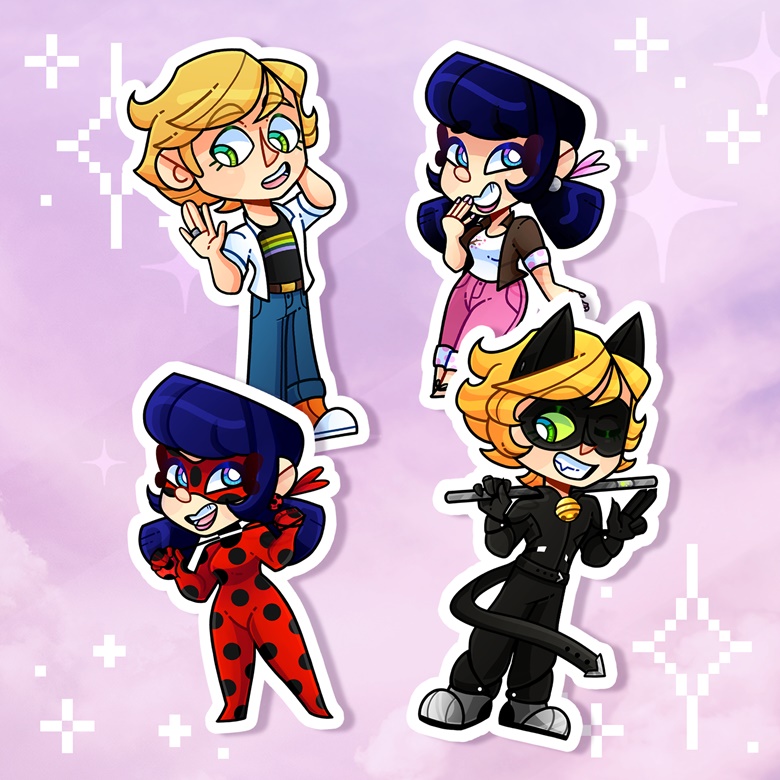 Ladybug Stickers