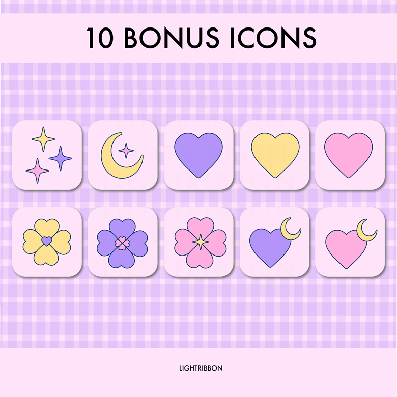 Pink Meadows App Icon Pack - Umi Illustrations 's Ko-fi Shop - Ko-fi ❤️  Where creators get support from fans through donations, memberships, shop  sales and more! The original 'Buy Me a