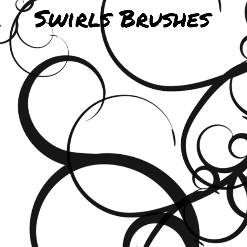 Photoshop Swirl Brushes