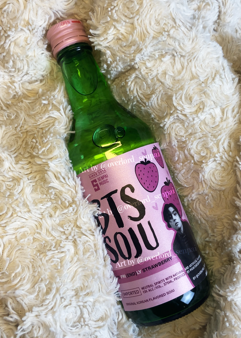 BTS SOJU Downloadable DIY LABEL: Taehyung Fri(end)s Version - overlord ...