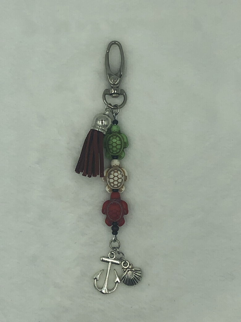 Riley Tassel Key Chain