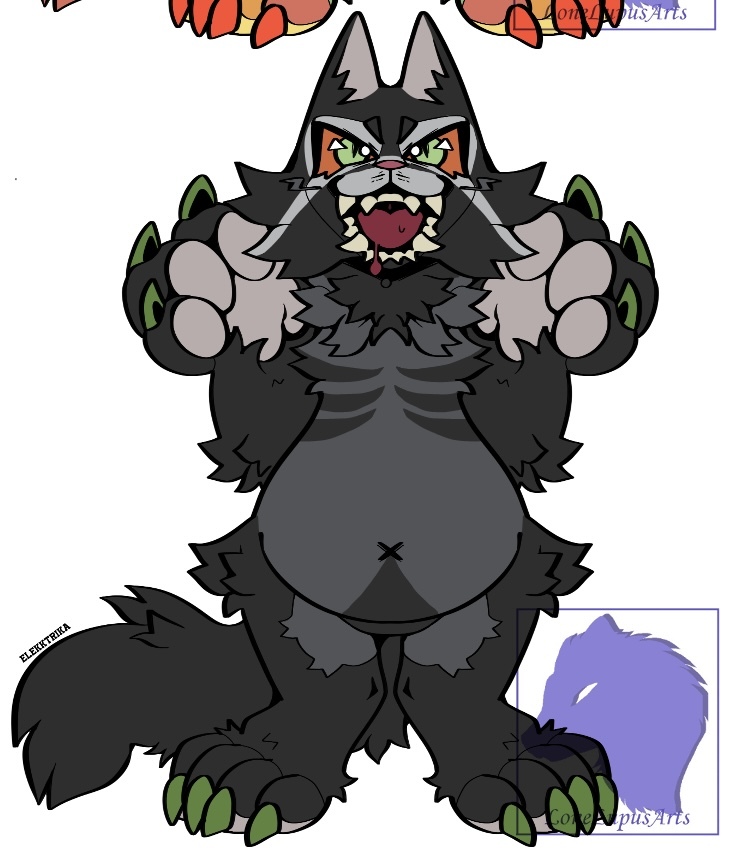 Pokemon Inspired Werewolves - Lonelupusarts's Ko-fi Shop - Ko-fi ️ 