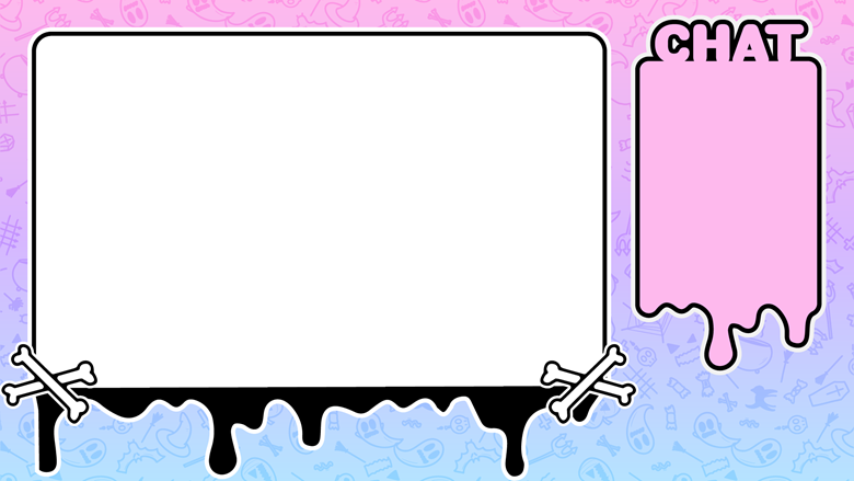 Twitch Overlay + Assets | Pastel Goth - Chompy Chester's Ko-fi Shop ...