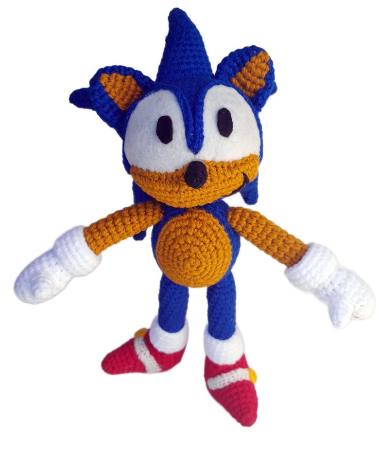 Patrón Sonic Amigurumi