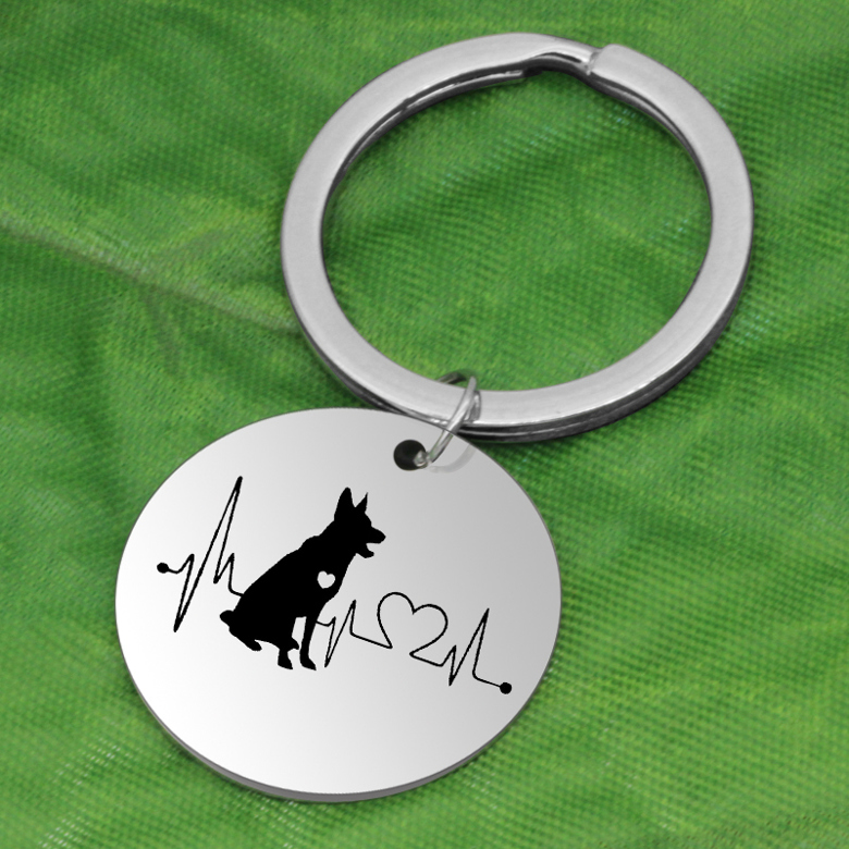 100% fur dog key ring - LP003202_599