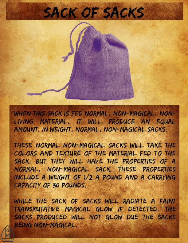 Sack of Sacks Michael Robbins The DM Pope's Kofi Shop Kofi ️