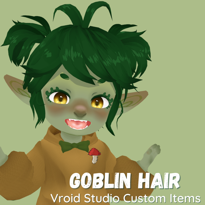 Vroid Goblin Hairstyle Preset Katus Ko Fi Shop Ko Fi ️ Where