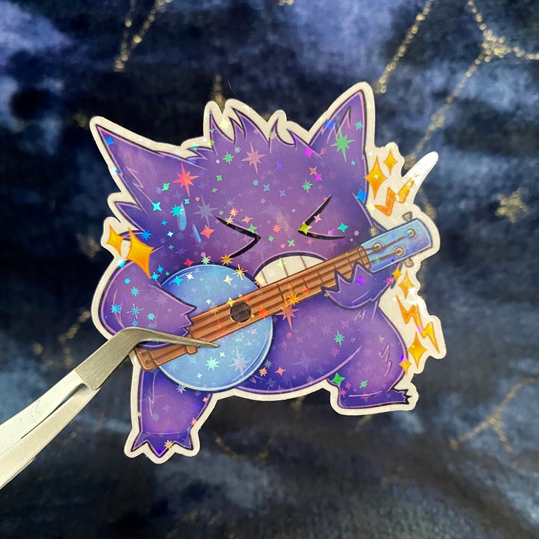 'Gengar' Stickers - BungeeBlood's Ko-fi Shop - Ko-fi ️ Where creators ...