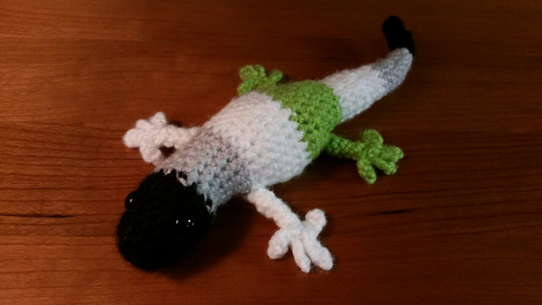 Agender Pride Gecko Amigurumi Crochet Toy - Jarrett's Ko-fi Shop - Ko ...