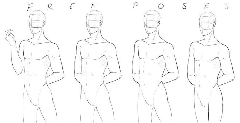 Manga Anime White Transparent, Anime Manga Reference Material Male Human  Back, Human Reference, Male Body, Back PNG Image For Free Download
