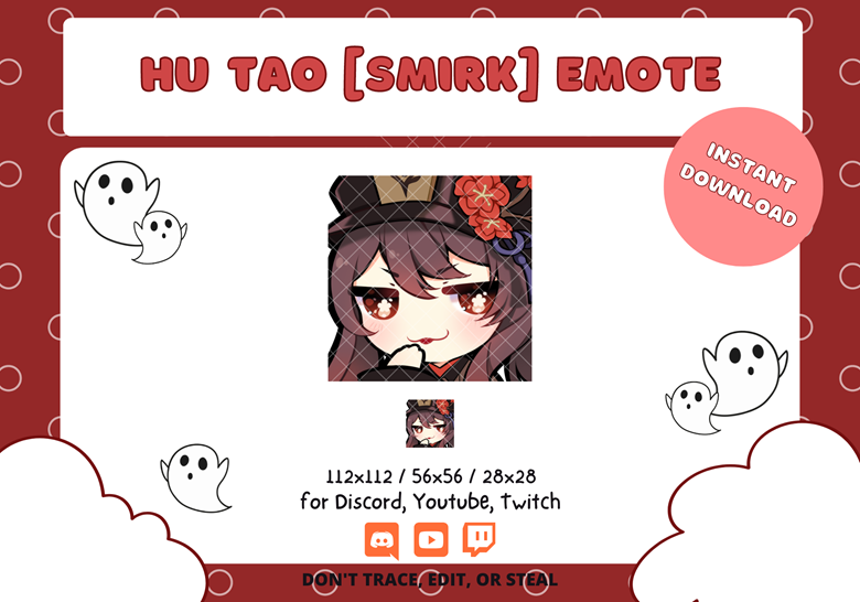 Twitch Emote Dehya Genshin. Streamer/ Discord/ Stream - Fhianri's