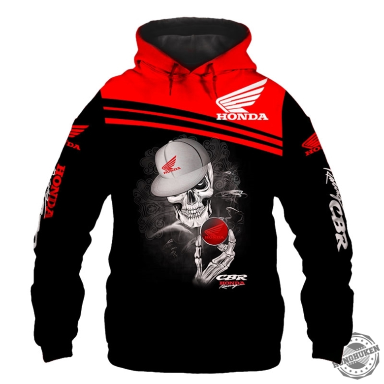 Honda Cbr Skull Cap Clothing Tshirt Sweatshirt Hawaiian Shirt