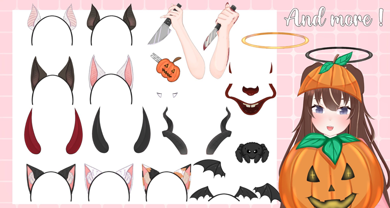 Halloween Vtuber Assets Lynna S Ko Fi Shop Ko Fi ️ Where Creators Get Support From Fans 9780