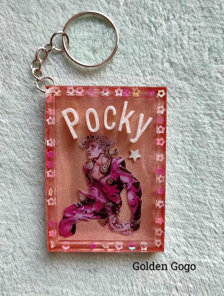 Pocky keychain on sale