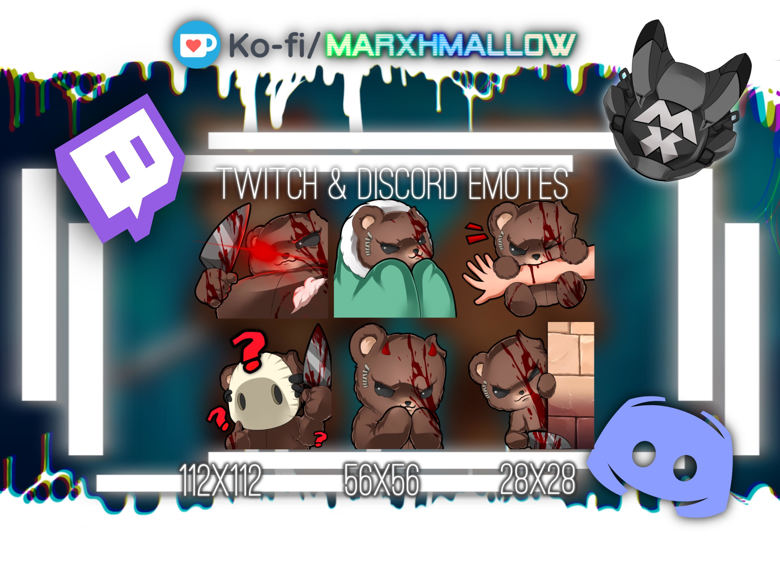 Dead by Daylight :hooked on You Trapper Twitch Emotes Twitch 