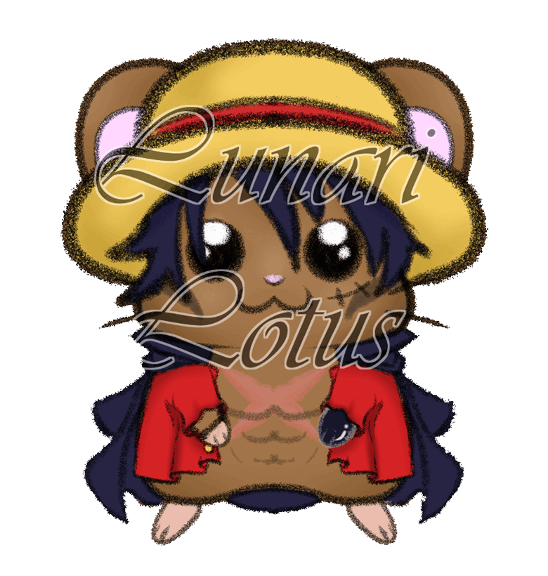 Luffy Sketchy Hamster PNGTuber Gif Pack (From One Piece), 57% OFF