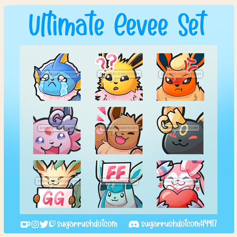 More Eeveelutions! ❤️ Which one is your favorite one